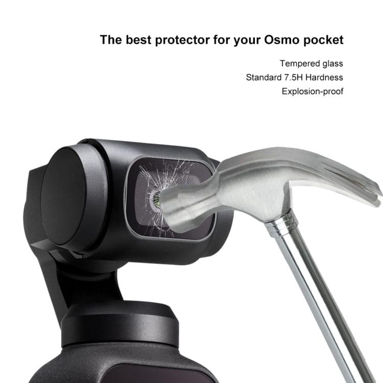 HD Tempered Glass Lens Film for DJI OSMO Pocket Gimbal