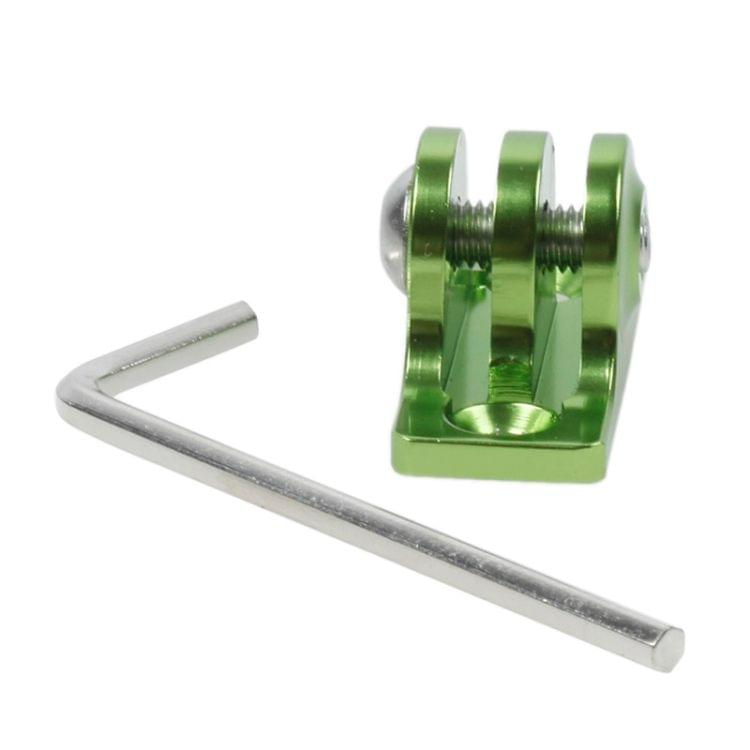 TMC HR143 Adapter Mount for GoPro  NEW HERO /HERO6   /5 /5 Session /4 Session /4 /3+ /3 /2 /1, Xiaoyi and Other Action Cameras(Green)