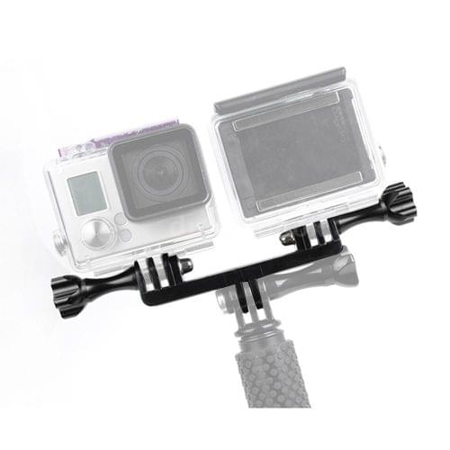 Double Bracket with Screw Mount Adapter for GoPro– UNIQKART