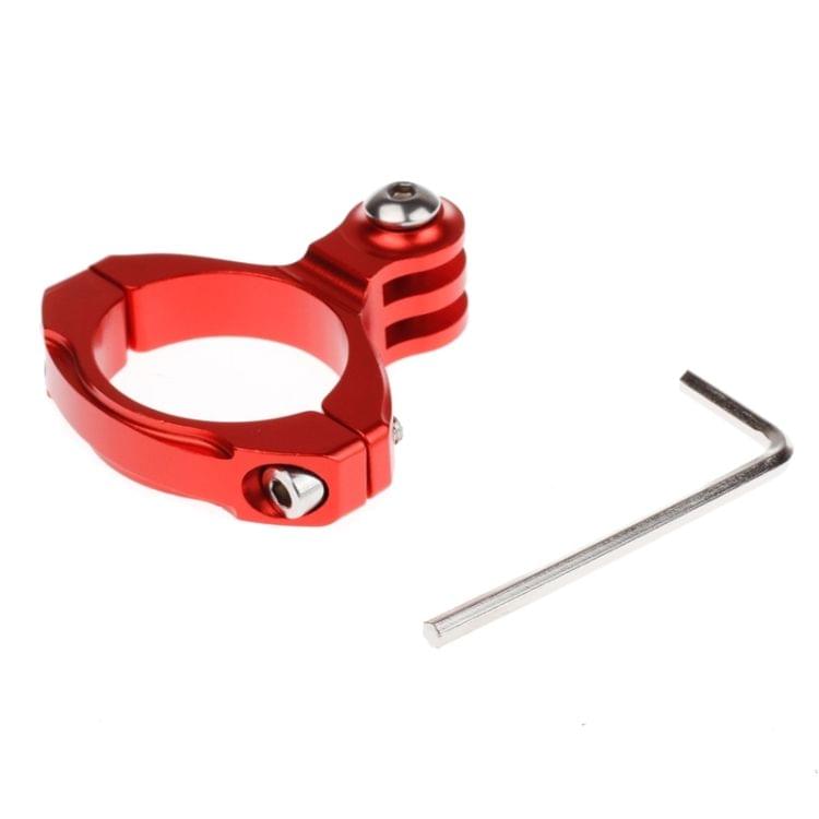 Bicycle Handlebar Holder with Connector Mount for Xiaomi Yi Sport Camera(XM33)(Red)