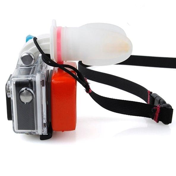 TMC HR261 Surfing Shoot Mouth Mount for GoPro NEW HERO /HERO7 /6 /5 /4 /3+ /3 /2 /1, Fit Surfing and Diving Sports
