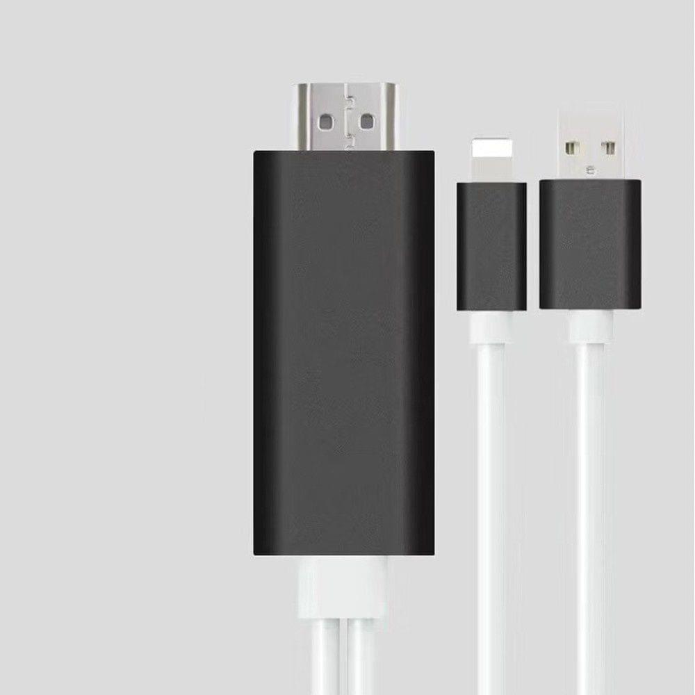 Lightning to TV AV and Other Projecto USB Cable Connector Adapter