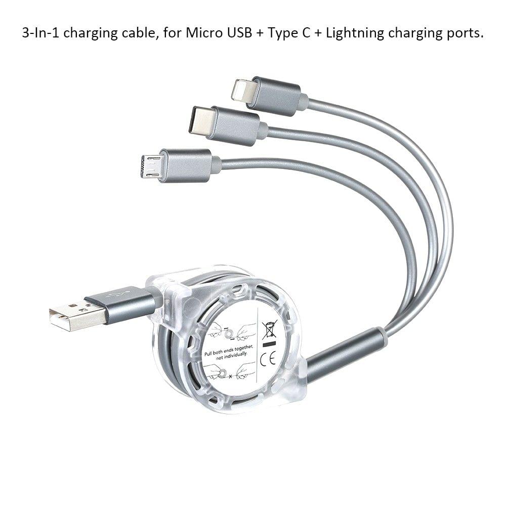 3-In-1 Charging Cable