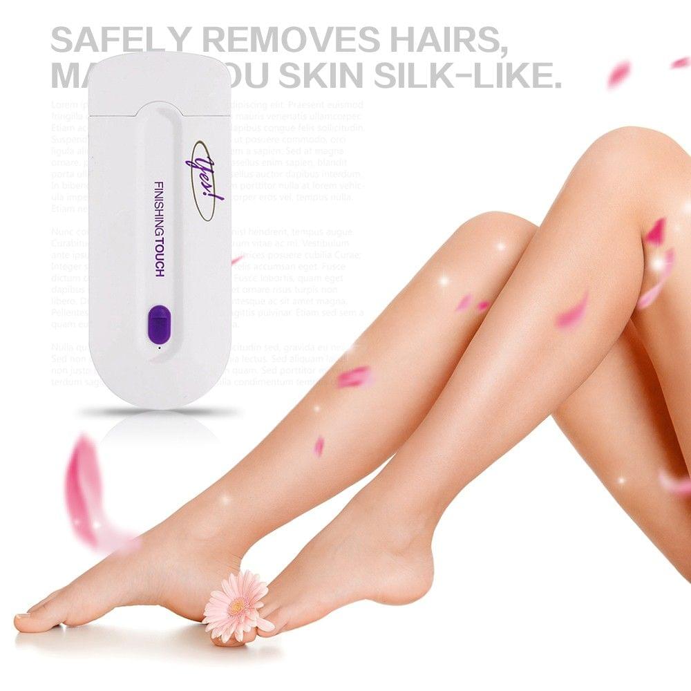 Rechargeable Painless Touch Laser Epilator Facial Body Hair Remover Flawless Removal Depilator  Shaving Trimmer Device