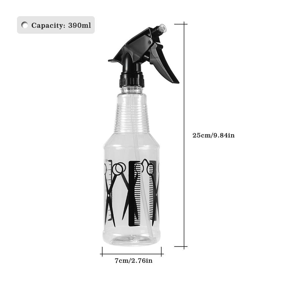Hairdressing Spray Bottle Plastics Mist Sprayer Flower Plant Watering Sprayer 390ml Hair Salon Hairdressing Tool