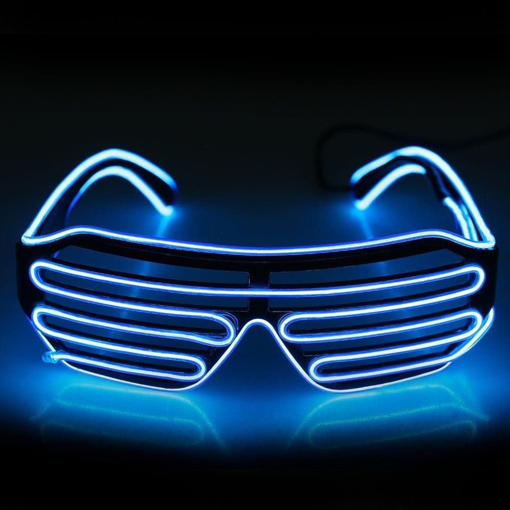 Plastic LED Glasses Flashing Eyeglass
