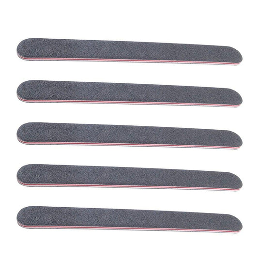 5pcs High Quality Sanding Nail File Buffer Black Nail Art Styling Tools Salon Manicure Tool Set Pedicure UV Gel Polish Nail Files