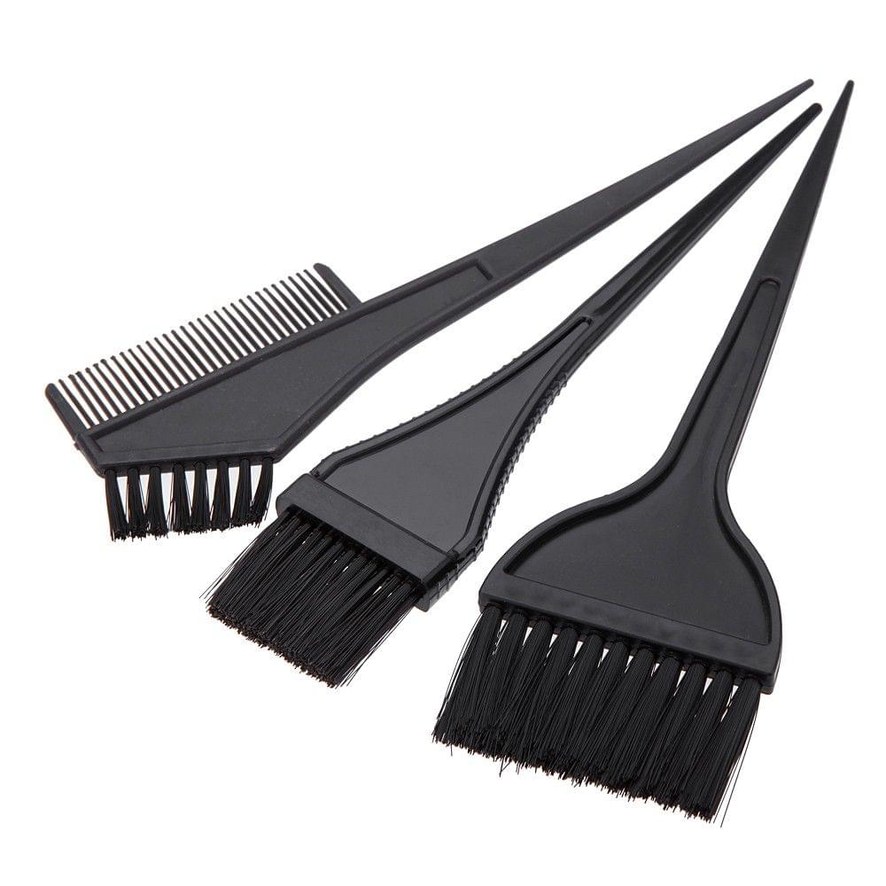 5Pcs Hairdressing Brushes Bowl Combo Salon Hair Color Dye Tint Tool Set Kit