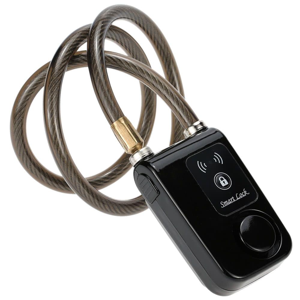 BT Chain Smart Lock Anti Theft Alarm Keyless Phone APP Control
