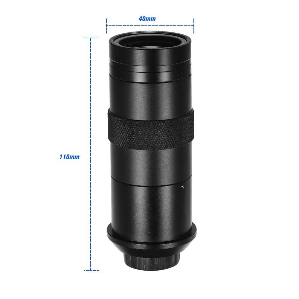 CCD Industry Microscope Camera 8X-100X Microscope Lens Adjustable Eyepiece Magnifier