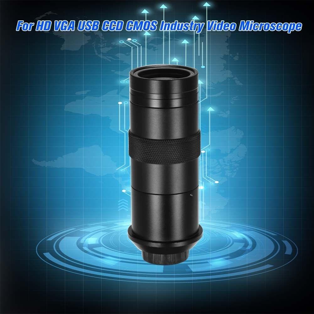 CCD Industry Microscope Camera 8X-100X Microscope Lens Adjustable Eyepiece Magnifier