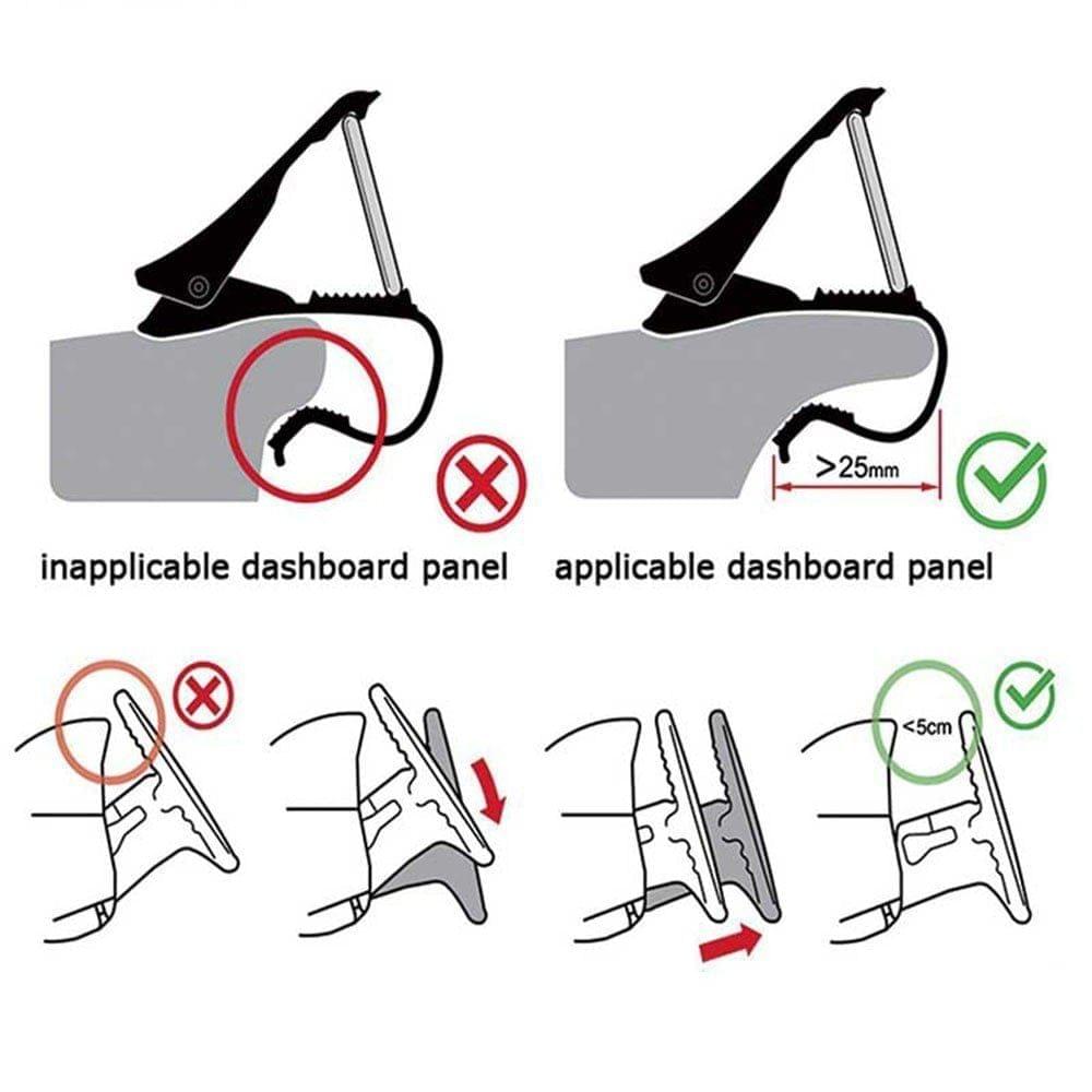Car HUD Dashboard Mount Holder Stand Bracket