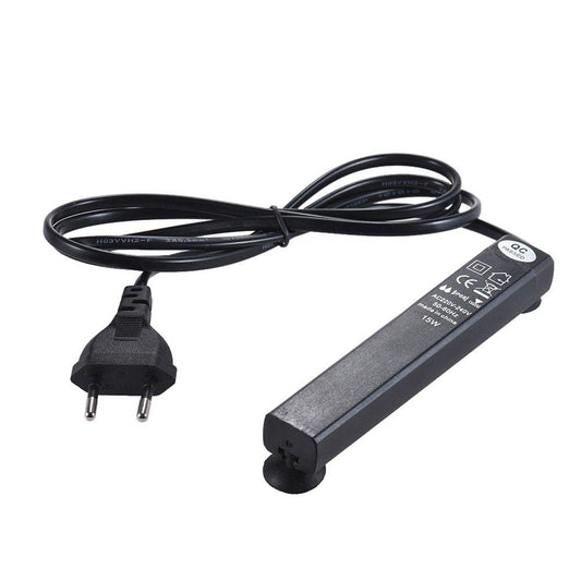 Mini Submeible Aquarium Heater Fish Tank Water Heating Rod Thermostat 15W