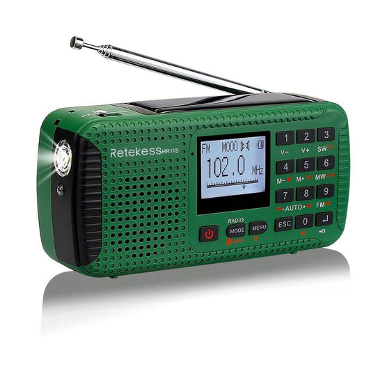 Retekess HR-11S Digital Radio FM/MW/SW Multi-band