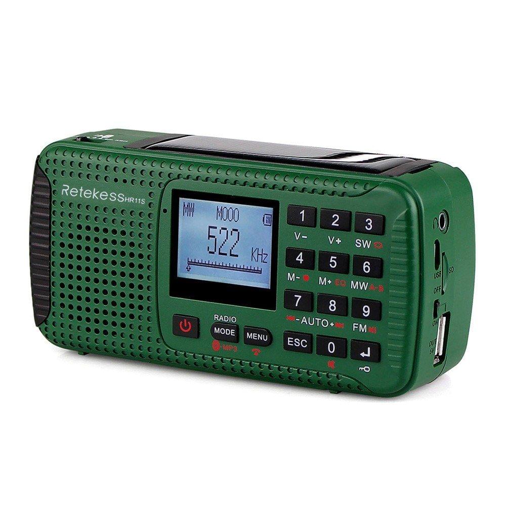 Retekess HR-11S Digital Radio FM/MW/SW Multi-band – UNIQKART