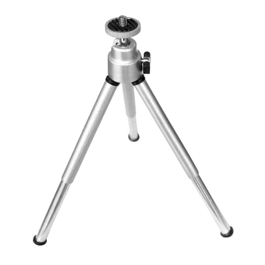 Mini Flexible Projector Tripod Stand Bracket Mini Projector Aluminum Alloy Holder Stand Projetor Tripod Silver