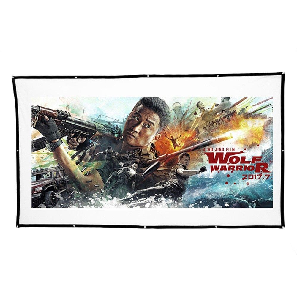 H150 Foldable 16:9 150 Inch Portable Projector Screen