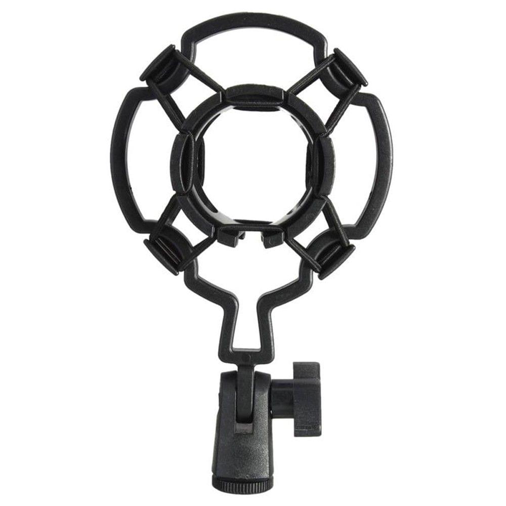 Universal Shock-proof Microphone Mount Plastic Studio Mic Holder Stand Clip For Large Diaphram Condenser