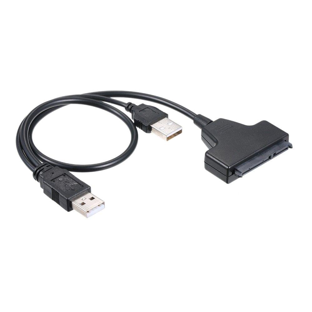 USB 2.0 to SATA Converter Adapter Cable For 2.5 SATA HDD Hard Drive Disk