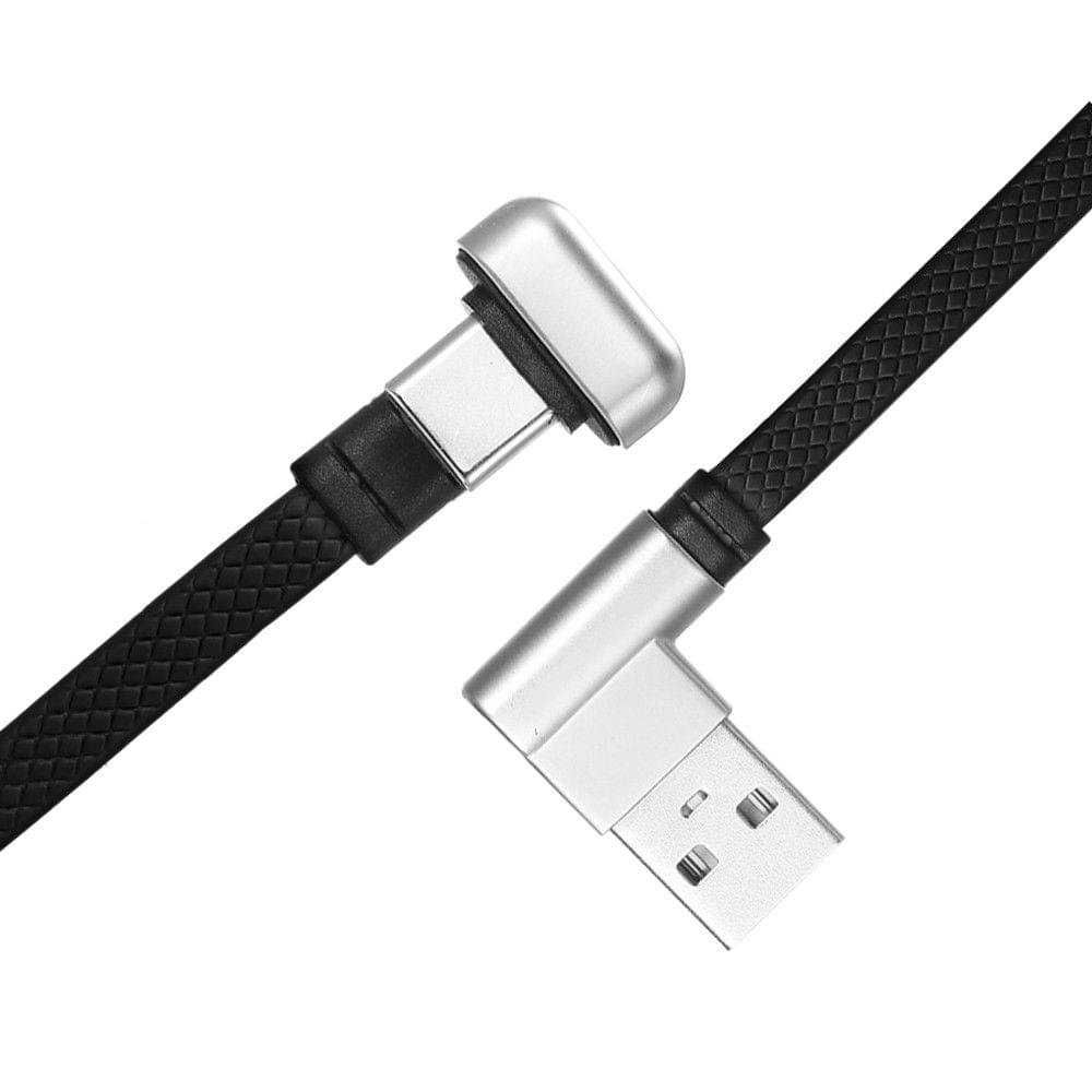 Type-C Fast Charging Cable 180 Degree Elbow 1.2m