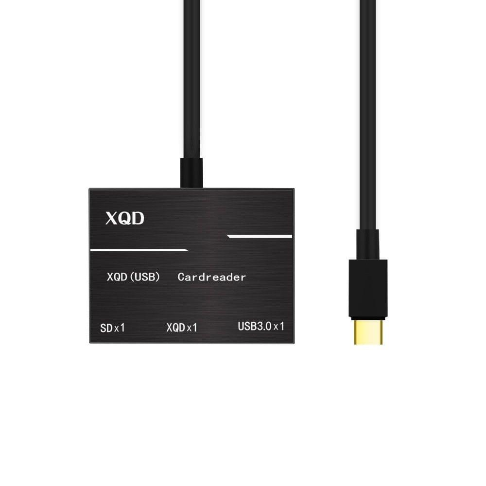 Type-c to XQD/SD Card High Speed Card Reader USB3.0 HUB Compatible with USB3.02.0
