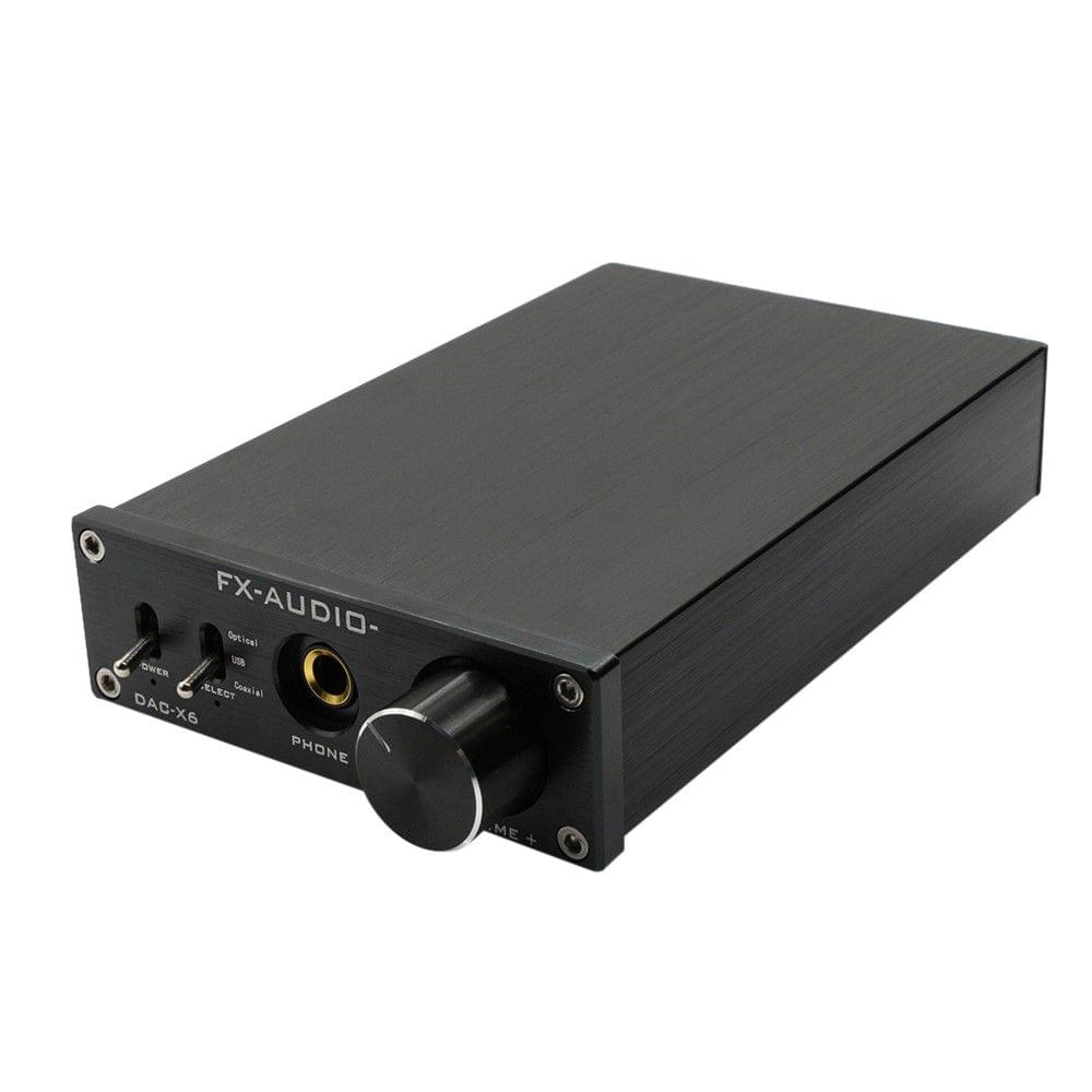 FX-AUDIO DAC-X6 Mini HiFi 2.0 Digital Audio Decoder Black