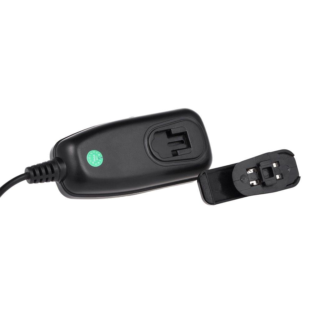 XXD-G18L 2.4G Wireless Microphone Hands Free Clip-on Lapel Portable External Mic with Receiver Transmitter for Car Radio Home Theater Leisure Black
