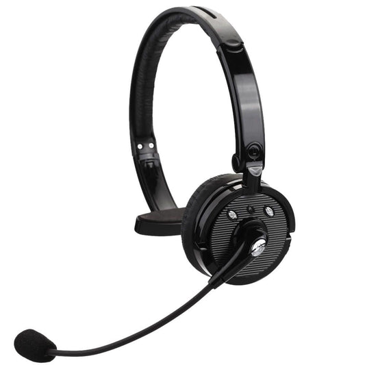 BH-M10B Over-The-Head Boom Mono Multi-point Wireless BT Headphone Headset Earphone Hands-free with Mic for Smart Phone Laptop Desktop Tablet PC Truck Driver PS3