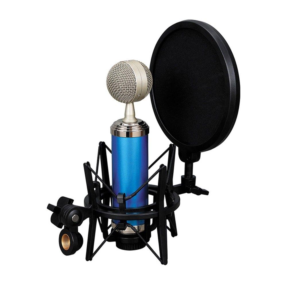SH-100 Microphone Professional Shock Mount Portable Mic Shock Holder for Long Thread Microphones