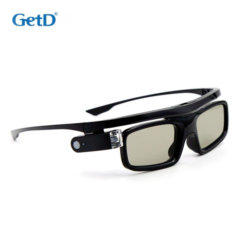 GL1800 Projector 3D Glasses Active Shutter Rechargeable DLP-Link for All 3D DLP Projectors Optama Acer BenQ ViewSonic Sharp Dell
