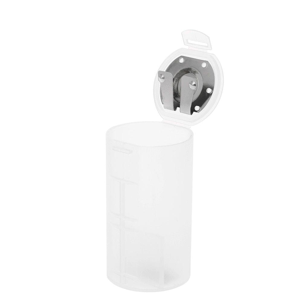 4 Pcs Battery Converter Adaptor 2*AA to D Size Battery Protective Case Holder PP Material