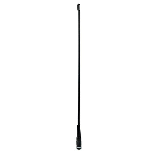 Retevis RHD-771 Antenna VHF UHF Dual-band Intercom Antenna SMA-F Soft Antenna with 2.15DBI Gain 20 Watts Power for Handheld Radios with SMA-M Interface