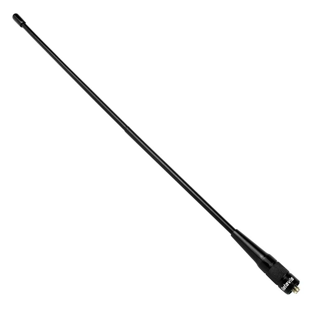 Retevis RHD-771 Antenna VHF UHF Dual-band Intercom Antenna SMA-F Soft Antenna with 2.15DBI Gain 20 Watts Power for Handheld Radios with SMA-M Interface