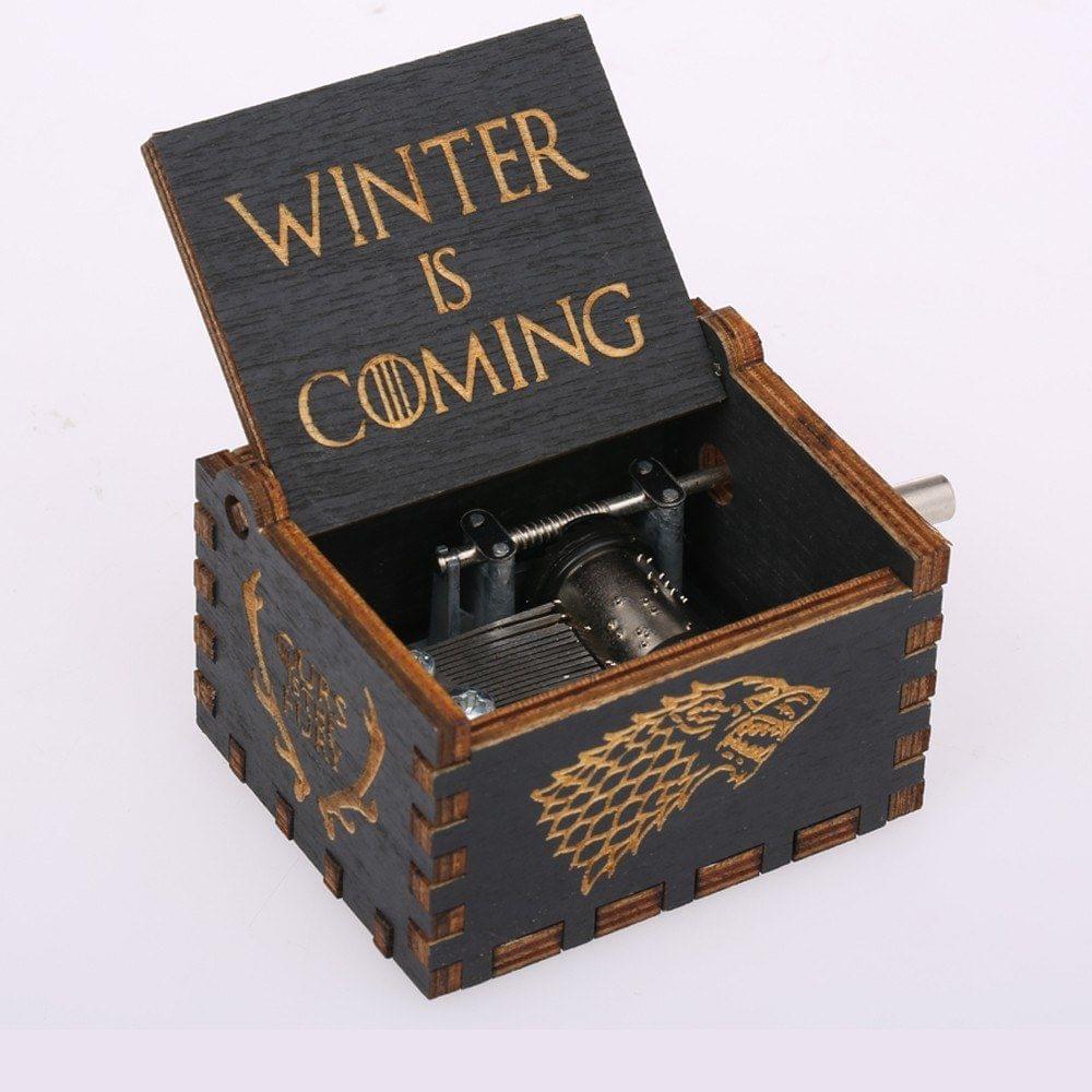 Vintage Wooden GAME OF THRONES Theme Song Music Box