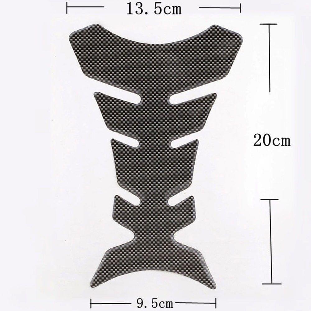 New Carbon-Look Fuel Tank Decal Pad + Gas Cap Pad Cover Sticker For Honda CBR 600RR F4i