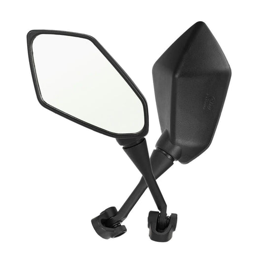 One Pair of Rear View Mirror Side View Mirrors Universal for Motorcycle Racing Bike ATV