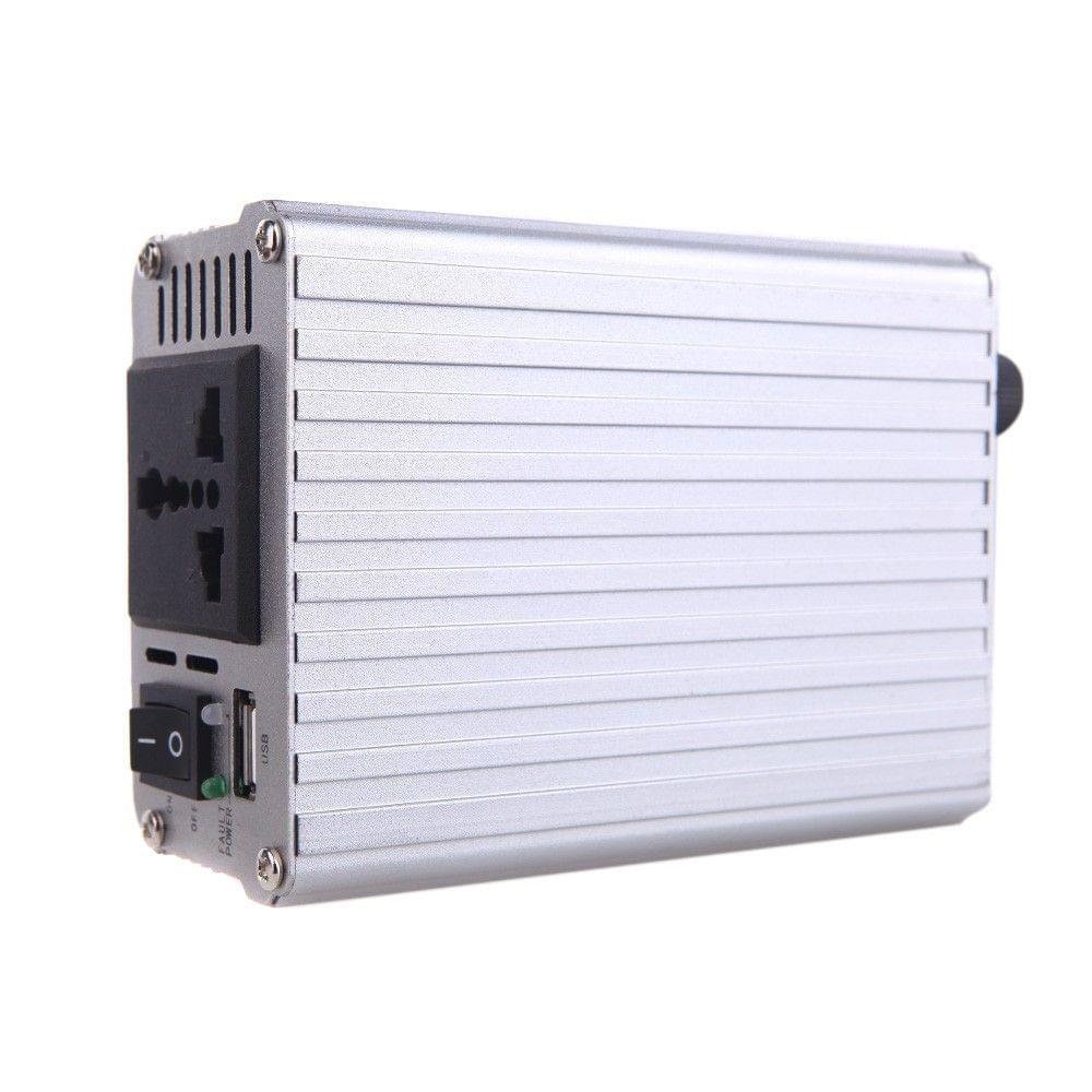 500W Watt DC 12V to AC 220V + USB Portable Voltage Transformer Car Power Inverter