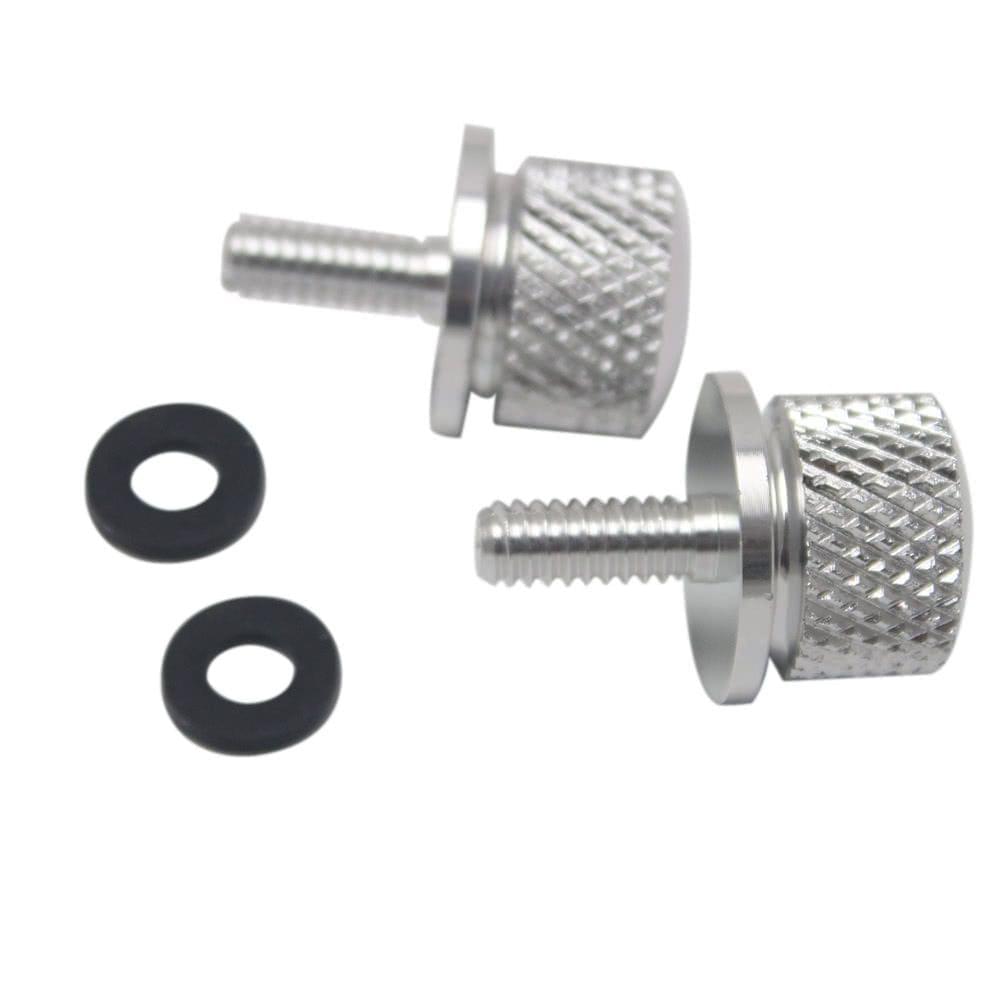 6mm Motorbike Knurled Seat Screw Bolt Rear Quick Mount Bolt for Motorcycle Harley Davidson