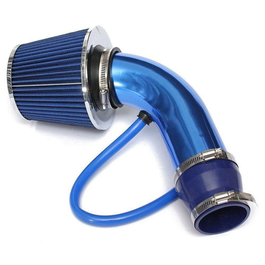 Universal Car Automobile Adaptations Performance Cold Air Intake Filter Alumimum Induction Pipe Hose System Power Flow Kit