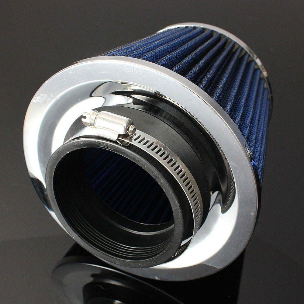 Universal Car Automobile Adaptations Performance Cold Air Intake Filter Alumimum Induction Pipe Hose System Power Flow Kit