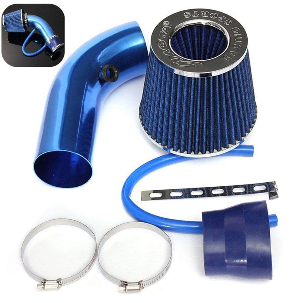 Universal Car Automobile Adaptations Performance Cold Air Intake Filter Alumimum Induction Pipe Hose System Power Flow Kit