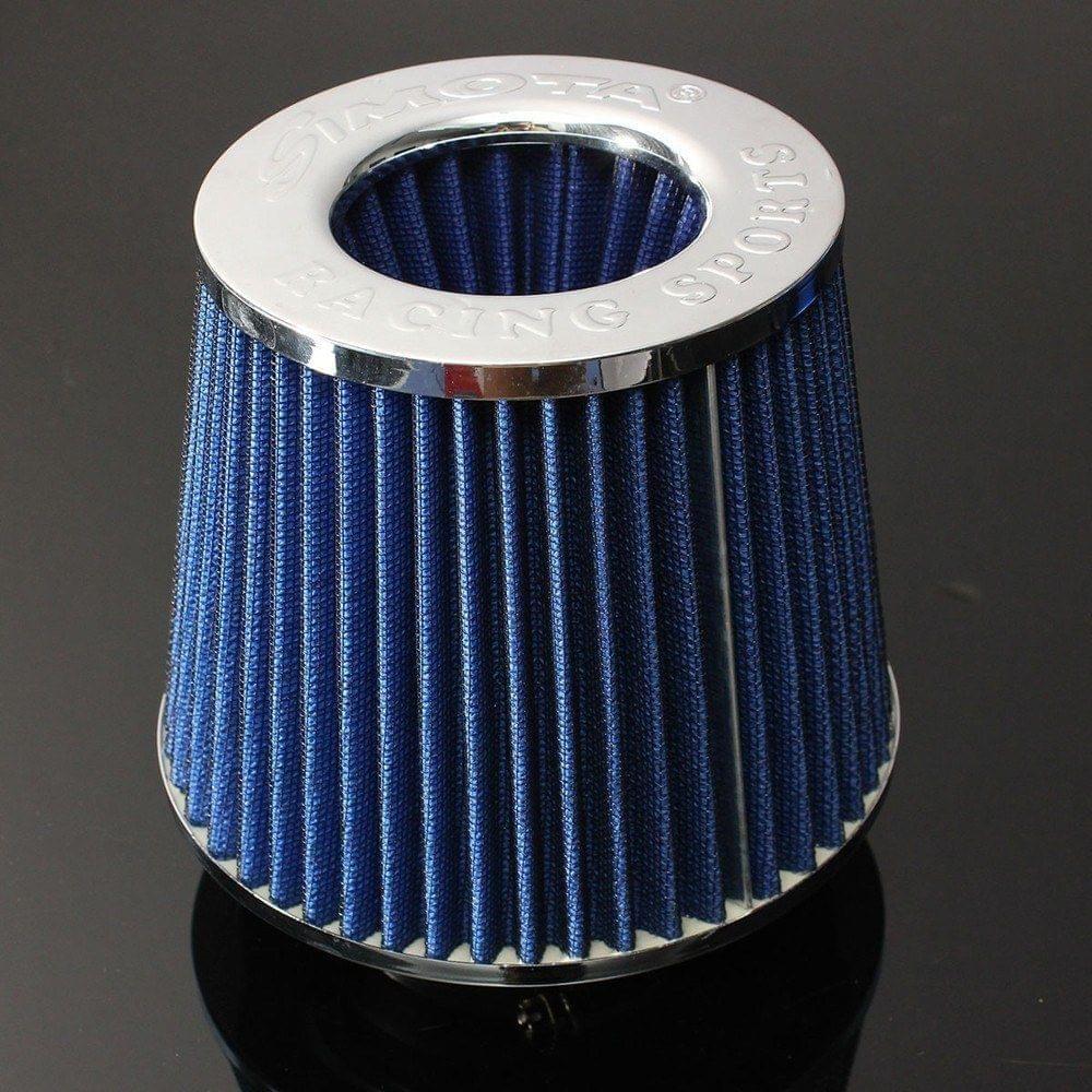 Universal Car Automobile Adaptations Performance Cold Air Intake Filter Alumimum Induction Pipe Hose System Power Flow Kit
