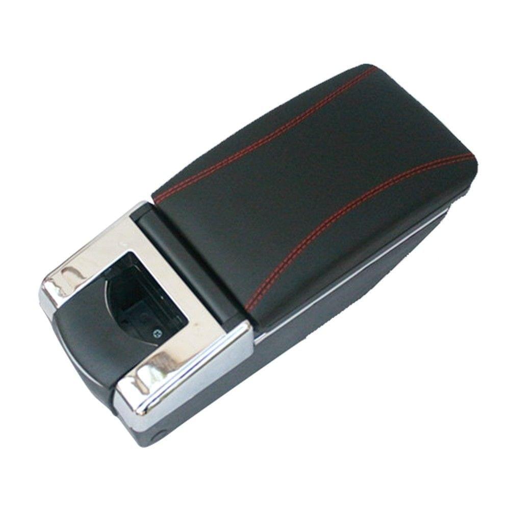 Luxury Universal Armrest Car Arm Rest Center Console Rotatable Storage Box without Punching