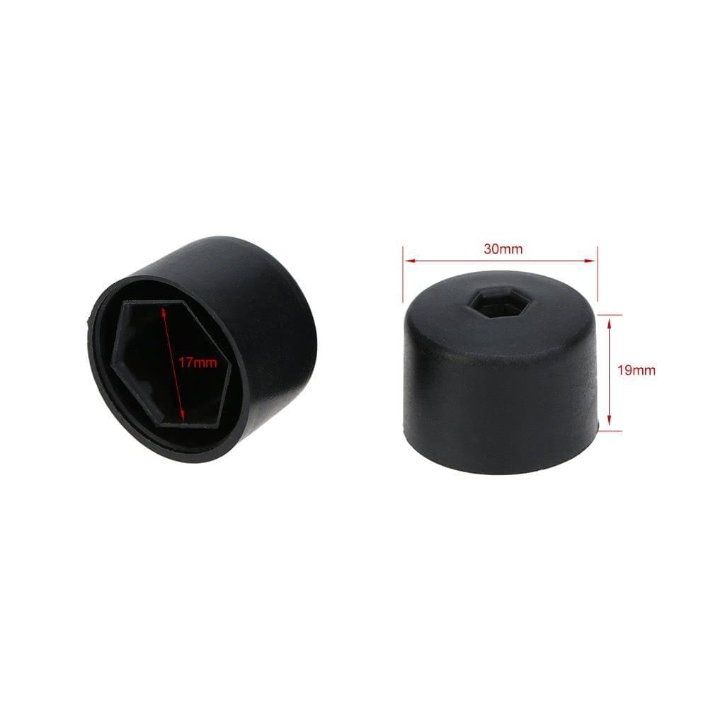 20Pcs 17mm Car Wheel Nut Cover Bolt Cap Removal Tool for VW Golf Bora Passat