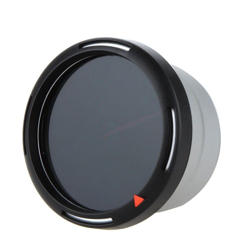 3.5" Tachometer Gauge Kit RED LED 11000 RPM Meter with Adjustable Shift Light+Stepping Motor Black
