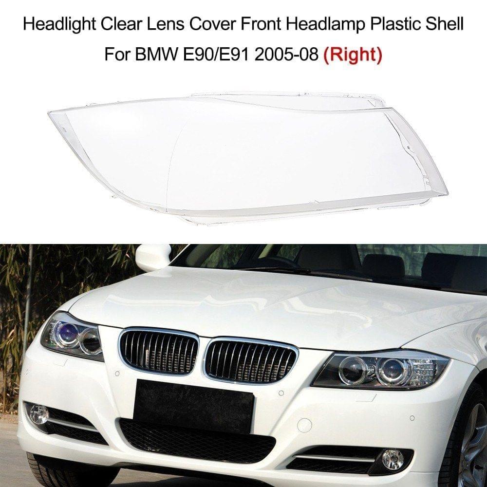 Headlight Clear Lens Cover Front Headlamp Plastic Shell For BMW E90/E91 2005-08 (Right)