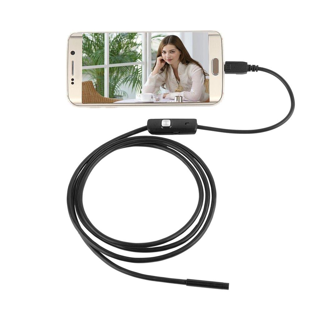 Wireless Waterproof USB Port  7mm Visual Lens Mini Camera Wifi Portable Inspection Cam for Android Phone