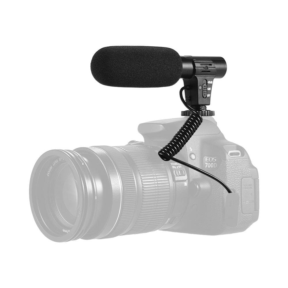 Camera Video Recording Microphone Super-Cardioid Pickup