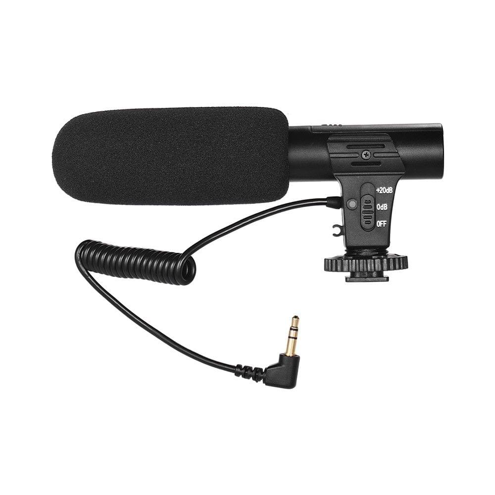 Camera Video Recording Microphone Super-Cardioid Pickup