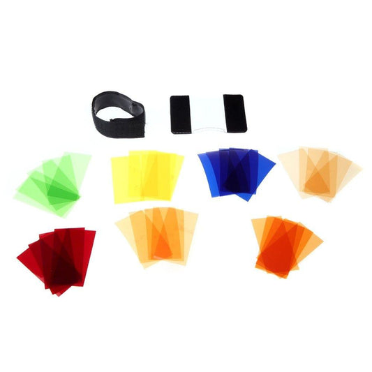 Godox CF-07 Universal Speedlite Color Filter Kit for Ca150n Nikon Pentax Godox Yongnuo Flash Light